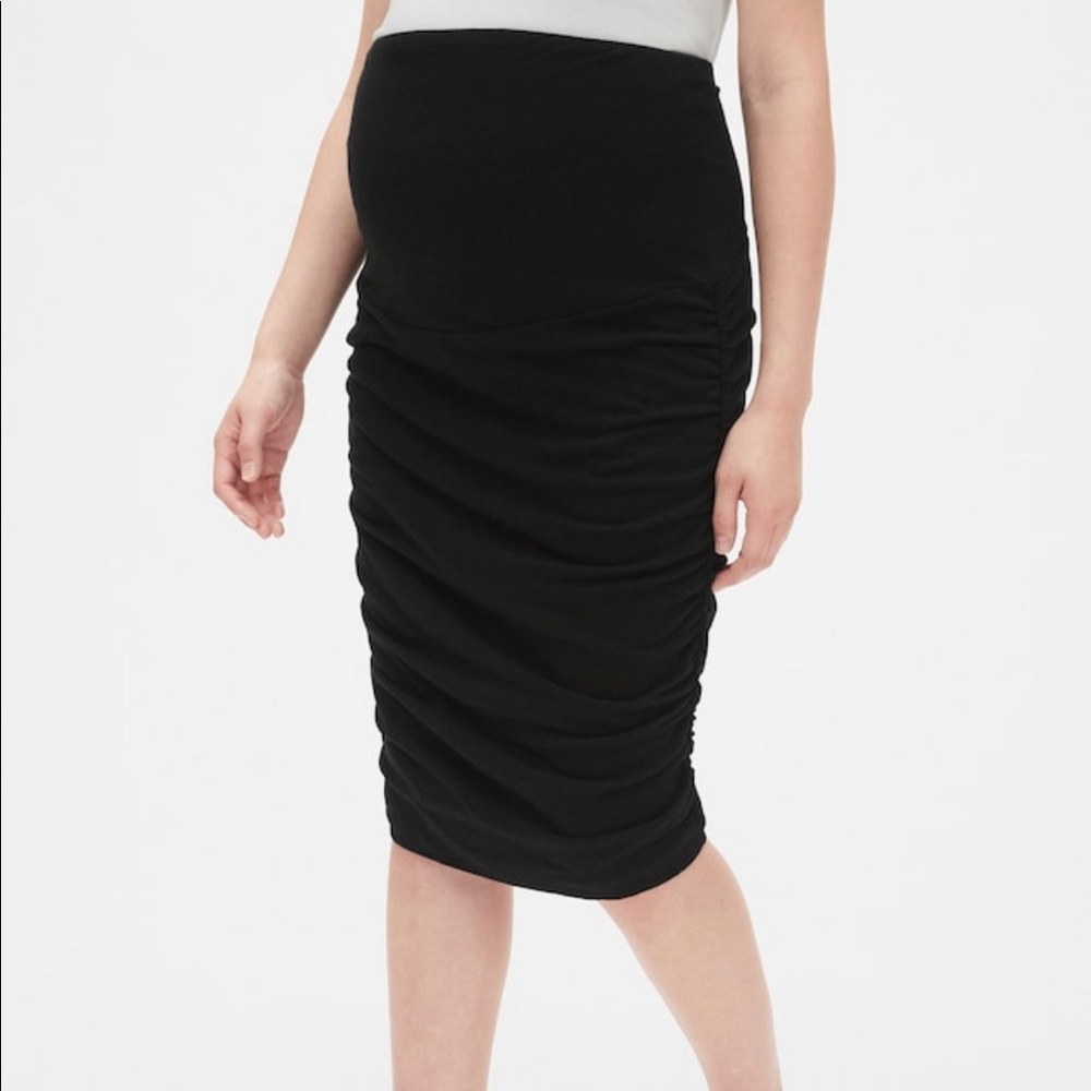 Gap Maternity Ruched Pencil Skirt - Size Small